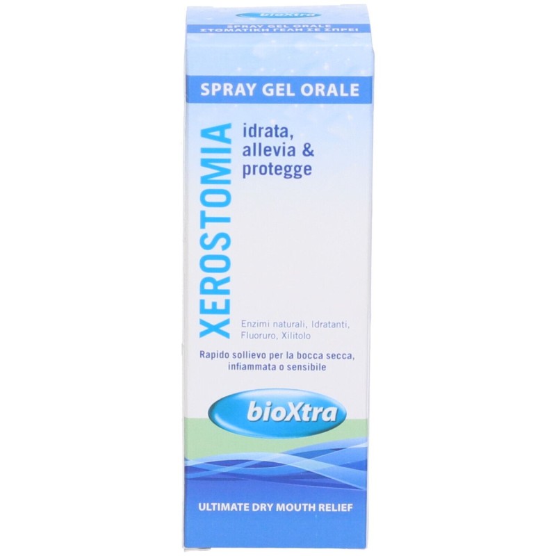 Visualizzazione chiara di Bioxtra Spray Orale Lubrificante per la Bocca Secca 50ml