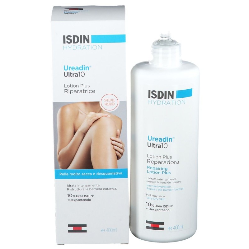 Confezione sigillata di Isdin Ureadin Ultra 10 Crema per Corpo 400ml Confezione sigillata di Isdin Ureadin Ultra 10 Crema per Corpo 400ml