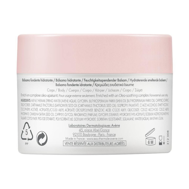 Confezione sigillata di Avene Balsamo Fondente Idratante Corpo 100ml Confezione sigillata di Avene Balsamo Fondente Idratante Corpo 100ml