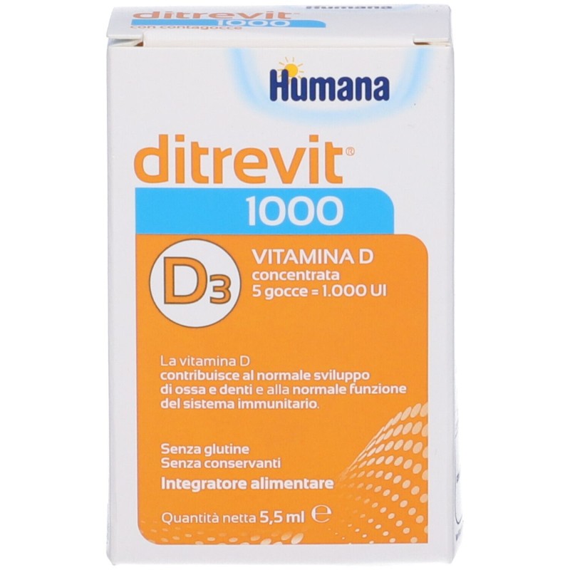 Packaging del prodotto Ditrevit 1000 Integratore Ricostituente 5,5ml Packaging del prodotto Ditrevit 1000 Integratore Ricostituente 5,5ml