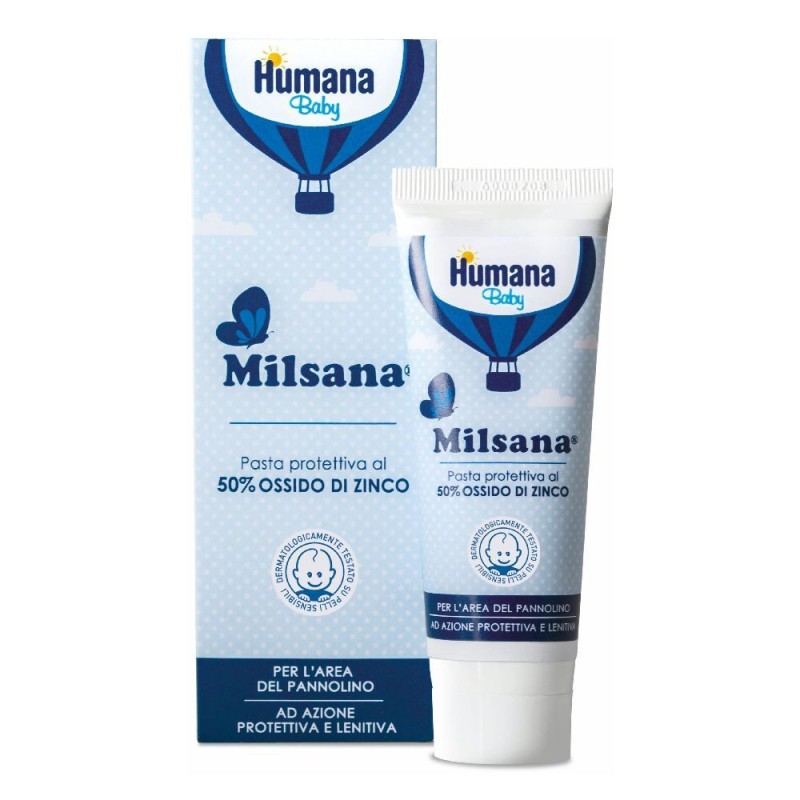 Foto illustrativa del packaging di Milsana Pasta Ossido Di Zinco per Pelle Irritata 50ml Foto illustrativa del packaging di Milsana Pasta Ossido Di Zinco per Pelle Irritata 50ml