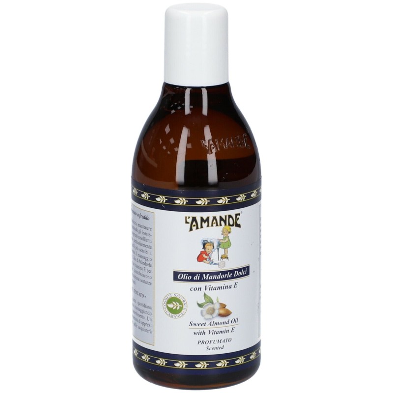 Presentazione grafica di L'Amande Marseille Olio Mandorle Dolci Profumato per Pelle Morbida 250ml Presentazione grafica di L'Amande Marseille Olio Mandorle Dolci Profumato per Pelle Morbida 250ml