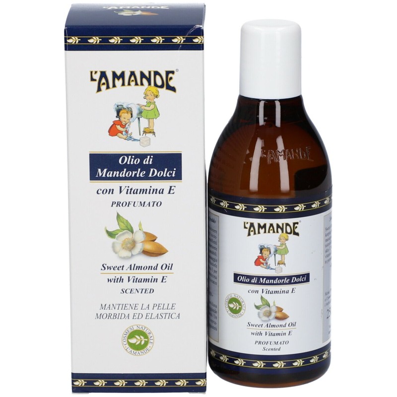 Confezione sigillata di L'Amande Marseille Olio Mandorle Dolci Profumato per Pelle Morbida 250ml Confezione sigillata di L'Amande Marseille Olio Mandorle Dolci Profumato per Pelle Morbida 250ml