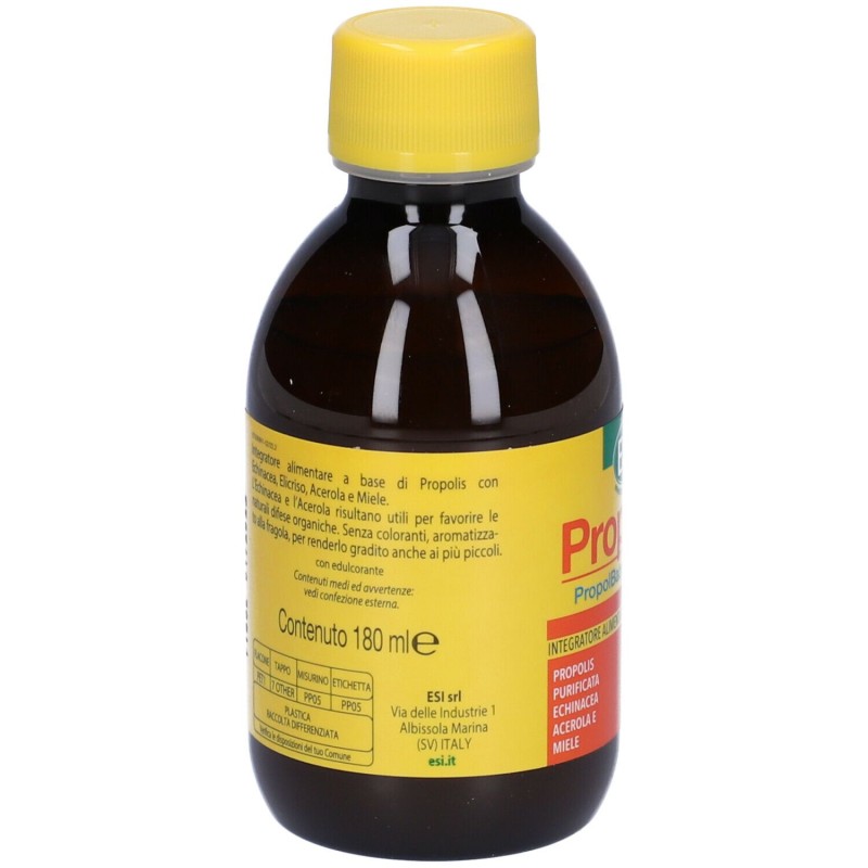Foto ravvicinata di Esi Propolbaby Sciroppo Fragola Per Difese Immunitarie 180 ml Foto ravvicinata di Esi Propolbaby Sciroppo Fragola Per Difese Immunitarie 180 ml