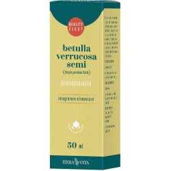 Primo piano di Gemmoderivato Betulla Semi per Depurazione 50ml Primo piano di Gemmoderivato Betulla Semi per Depurazione 50ml