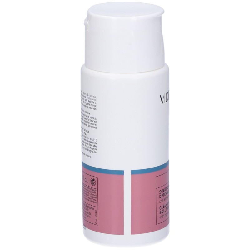 Packaging integro del prodotto Vidermina 3 Soluzione Vaginale Detergente Intimo 200 ml