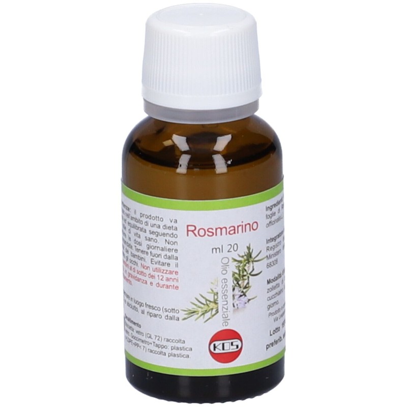 Foto esplicativa di Kos Rosmarino Olio Essenziale Integratore per la Digestione 20ml Foto esplicativa di Kos Rosmarino Olio Essenziale Integratore per la Digestione 20ml