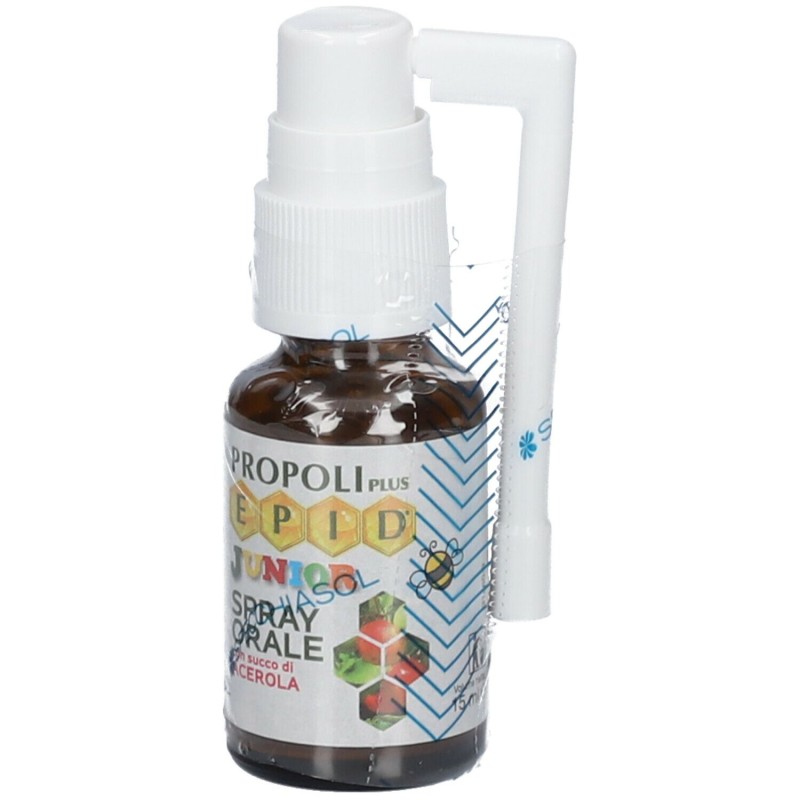 Confezione sigillata di Specchiasol Epid Junior Propoli per Gola Spray Orale 15ml Confezione sigillata di Specchiasol Epid Junior Propoli per Gola Spray Orale 15ml