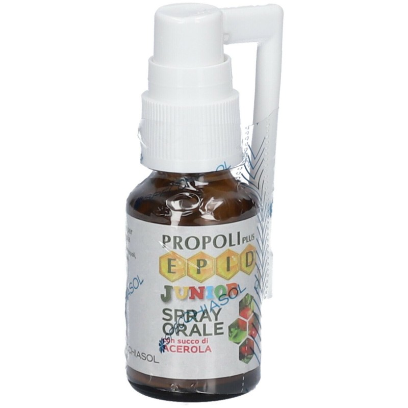 Pack ufficiale del prodotto Specchiasol Epid Junior Propoli per Gola Spray Orale 15ml Pack ufficiale del prodotto Specchiasol Epid Junior Propoli per Gola Spray Orale 15ml