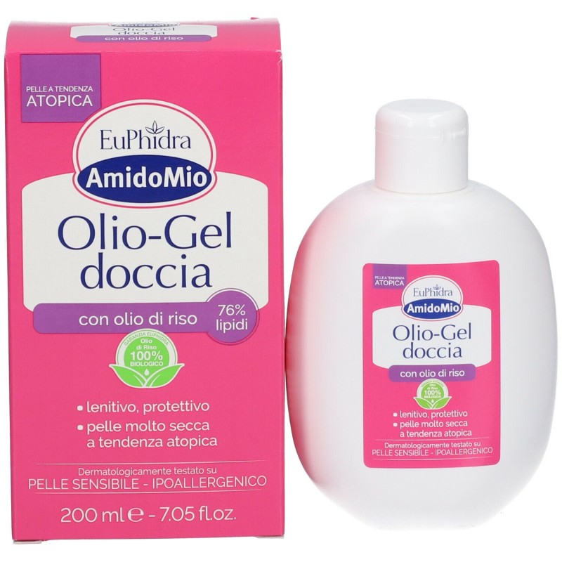 Primo piano di Euphidra AmidoMio Olio Gel Doccia 200ml