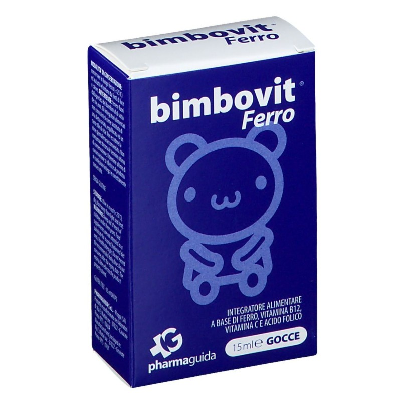 Packaging integro del prodotto Bimbovit Ferro Integratore Gocce 15ml Packaging integro del prodotto Bimbovit Ferro Integratore Gocce 15ml