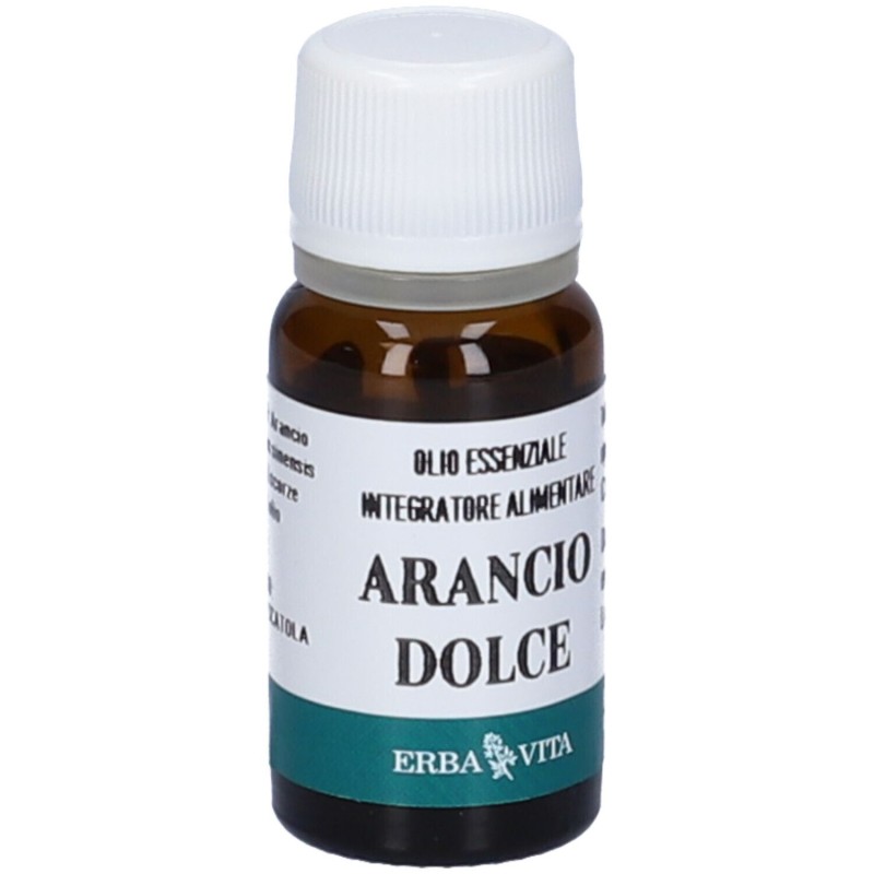 Scatola integra del prodotto Erba Vita Arancio Olio Essenziale Integratore per Intestino 10ml Scatola integra del prodotto Erba Vita Arancio Olio Essenziale Integratore per Intestino 10ml