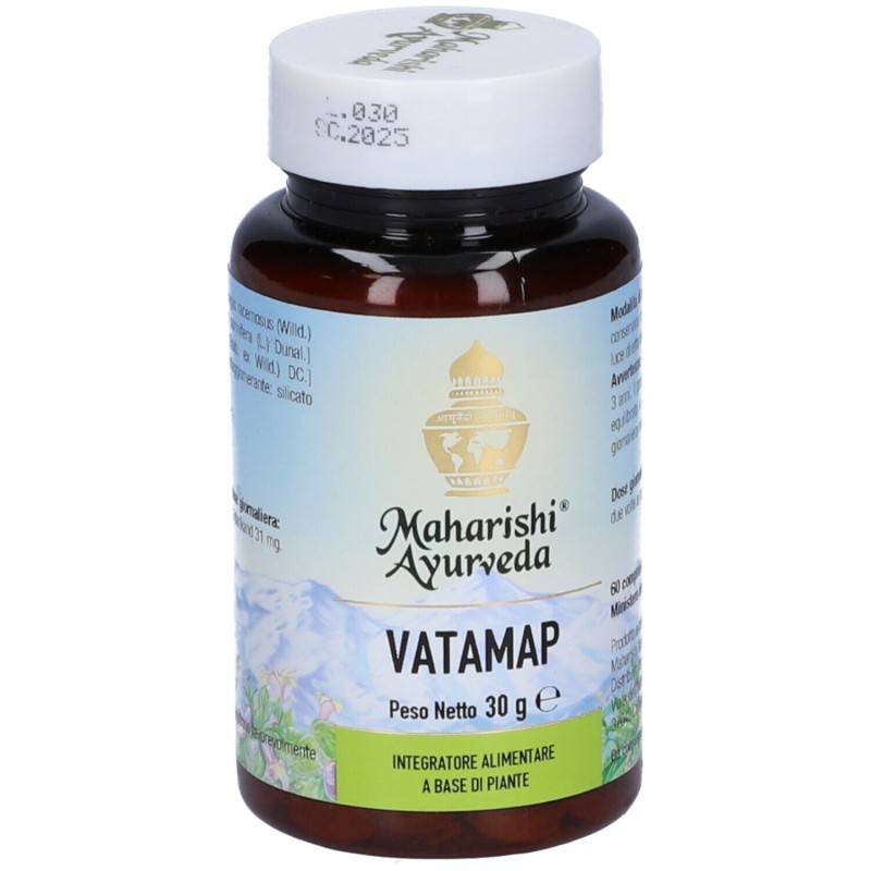 Scatola integra del prodotto Maharishi Ayurveda Vatamap Integratore Tonico 60 Compresse