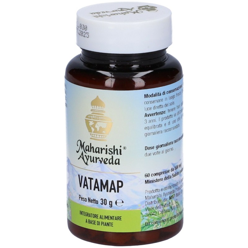 Foto esplicativa di Maharishi Ayurveda Vatamap Integratore Tonico 60 Compresse