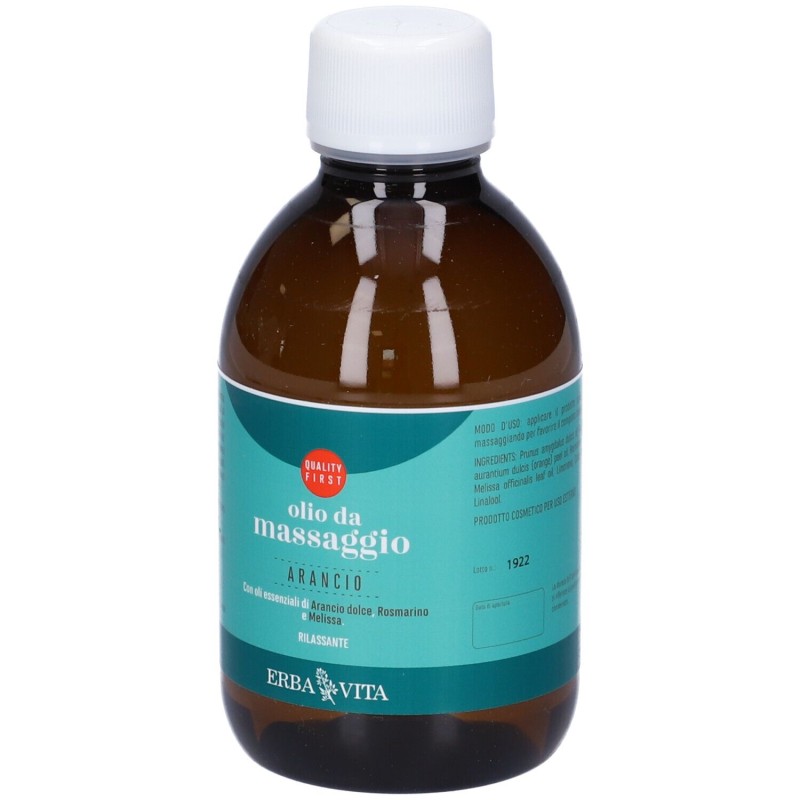 Pack ufficiale del prodotto Arancio Olio Mass per Massaggi 250ml Pack ufficiale del prodotto Arancio Olio Mass per Massaggi 250ml