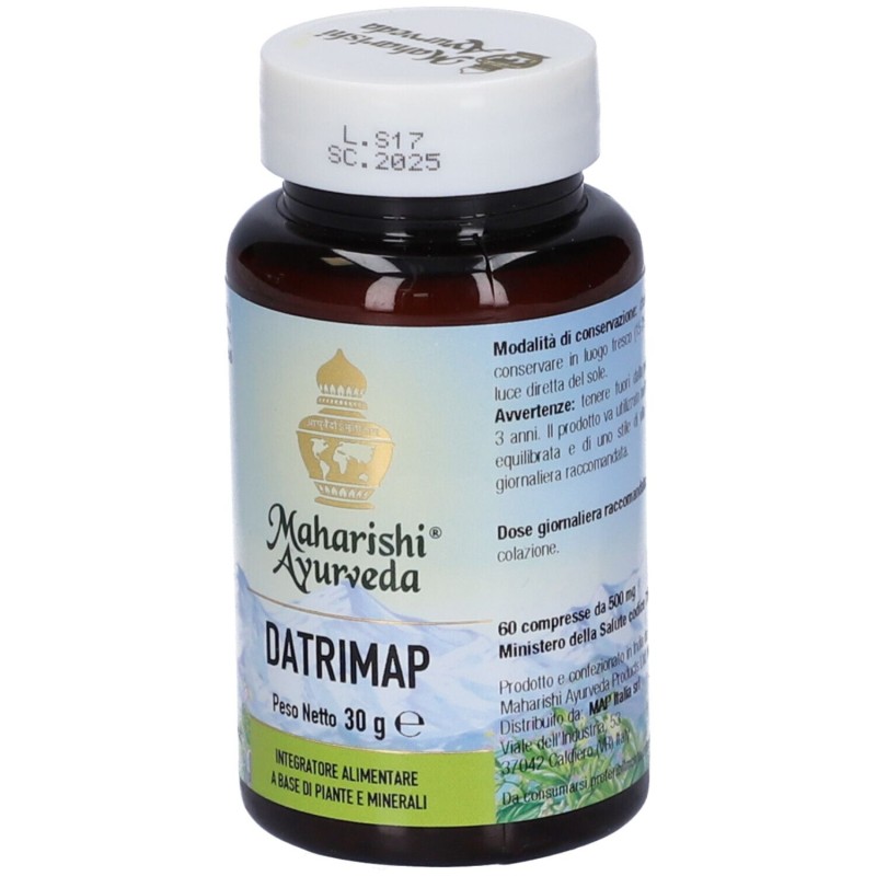 Presentazione grafica di Maharishi Ayurveda Datrimap Integratore per Acidità 60 Compresse Presentazione grafica di Maharishi Ayurveda Datrimap Integratore per Acidità 60 Compresse
