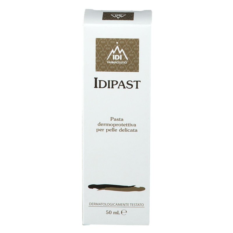 Primo piano di Idipast Pasta Dermoprotettiva per la Pelle dei Bimbi 50ml Primo piano di Idipast Pasta Dermoprotettiva per la Pelle dei Bimbi 50ml
