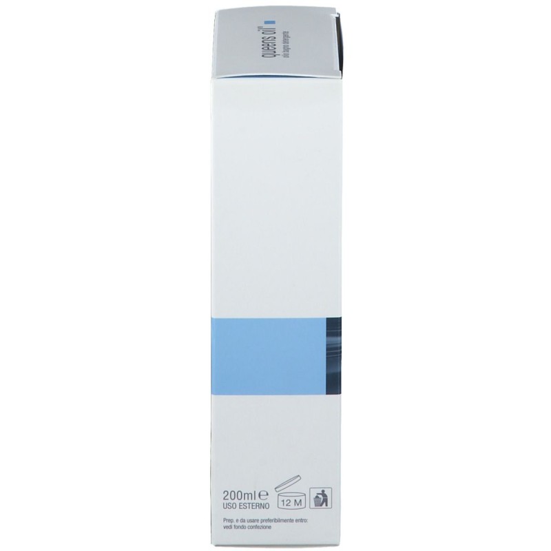 Dettaglio del packaging di Queens Olio Bagno per Pelle Secca e Sensibile 200ml