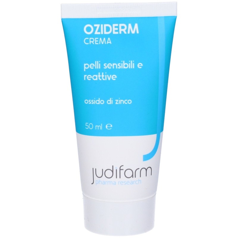 Primo piano di Oziderm Crema Idratante per Pelli Sensibili 50ml Primo piano di Oziderm Crema Idratante per Pelli Sensibili 50ml