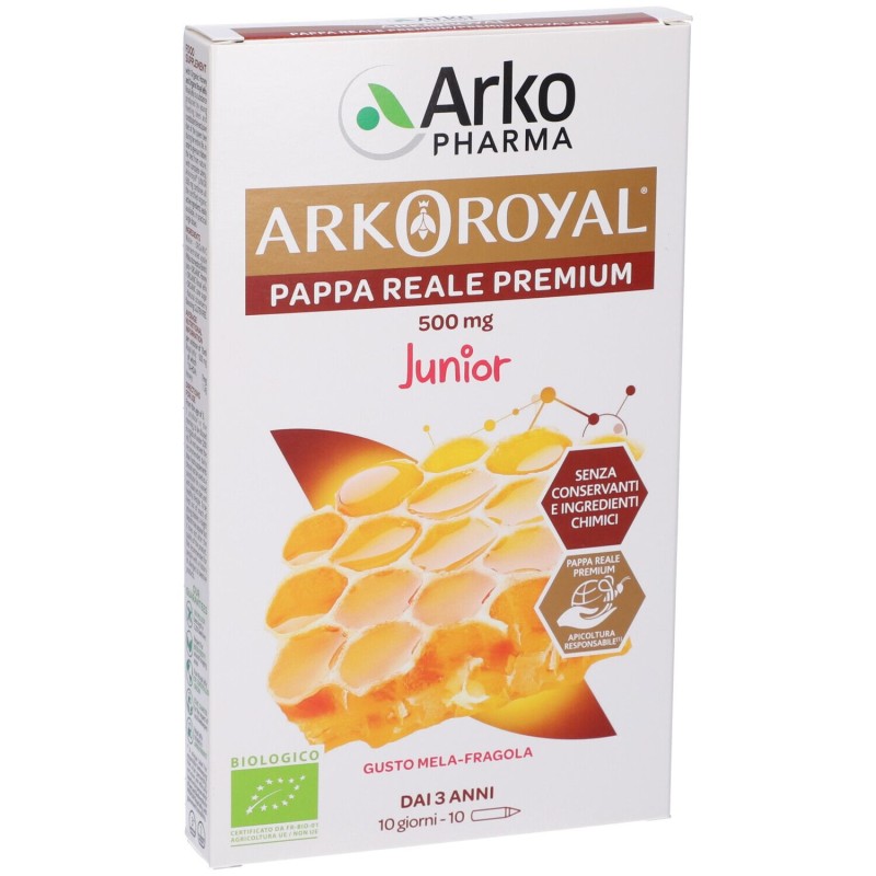 Confezione sigillata di Aekoroyal Pappa Reale Biologica Ricostituente 10 Fiale Confezione sigillata di Aekoroyal Pappa Reale Biologica Ricostituente 10 Fiale