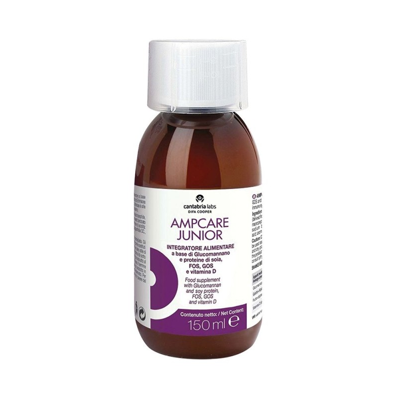 Dettaglio del packaging di Difa Cooper AMPCare Junior Integratore Sciroppo 150ml Dettaglio del packaging di Difa Cooper AMPCare Junior Integratore Sciroppo 150ml