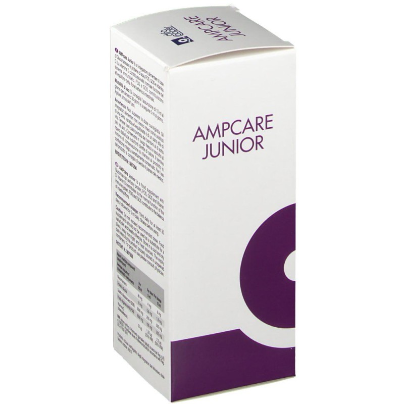 Presentazione grafica di Difa Cooper AMPCare Junior Integratore Sciroppo 150ml Presentazione grafica di Difa Cooper AMPCare Junior Integratore Sciroppo 150ml