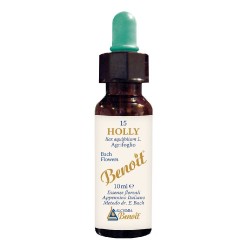 Scatola originale del prodotto Alchimia Benoit Fiori di Bach Holly 10ml Scatola originale del prodotto Alchimia Benoit Fiori di Bach Holly 10ml