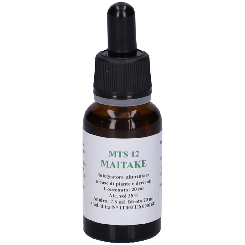 Packaging integro del prodotto Mts12 Maitake Gocce Integratore per Difese Immunitarie 20ml Packaging integro del prodotto Mts12 Maitake Gocce Integratore per Difese Immunitarie 20ml