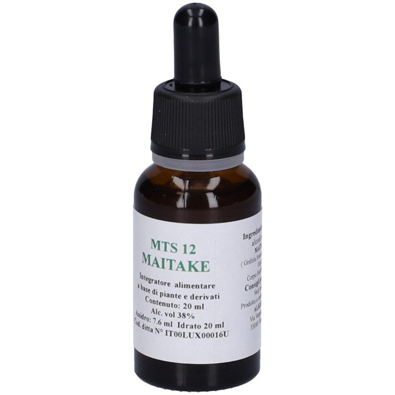 Immagine reale di Mts12 Maitake Gocce Integratore per Difese Immunitarie 20ml Immagine reale di Mts12 Maitake Gocce Integratore per Difese Immunitarie 20ml