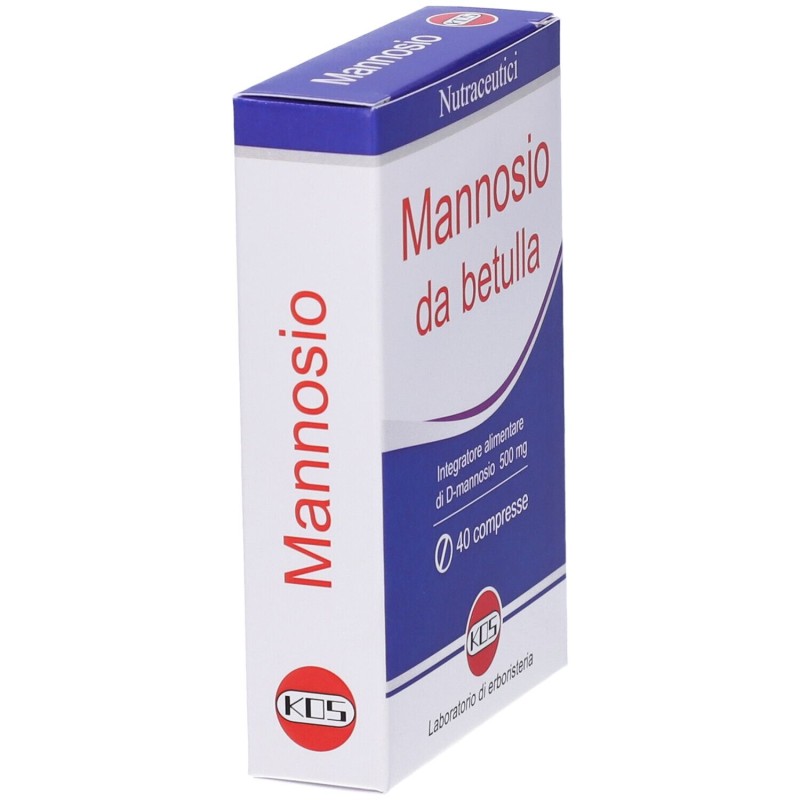 Scatola originale del prodotto Kos Mannosio Integratore per Articolazioni e Ossa 40 Compresse Scatola originale del prodotto Kos Mannosio Integratore per Articolazioni e Ossa 40 Compresse
