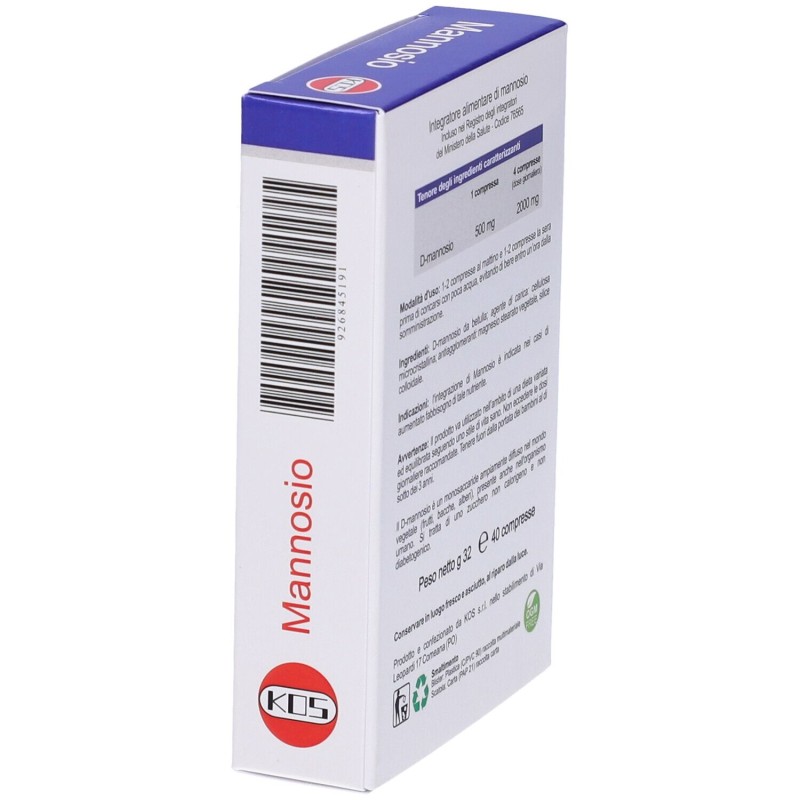 Foto ravvicinata di Kos Mannosio Integratore per Articolazioni e Ossa 40 Compresse Foto ravvicinata di Kos Mannosio Integratore per Articolazioni e Ossa 40 Compresse