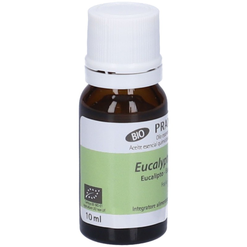 Confezione sigillata di Pranarom Eucalipto Olio Essenziale Biologico 10ml Confezione sigillata di Pranarom Eucalipto Olio Essenziale Biologico 10ml