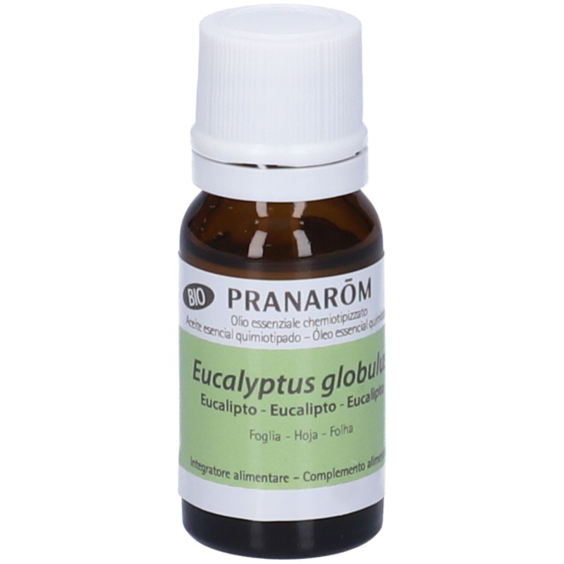 Foto esplicativa di Pranarom Eucalipto Olio Essenziale Biologico 10ml Foto esplicativa di Pranarom Eucalipto Olio Essenziale Biologico 10ml