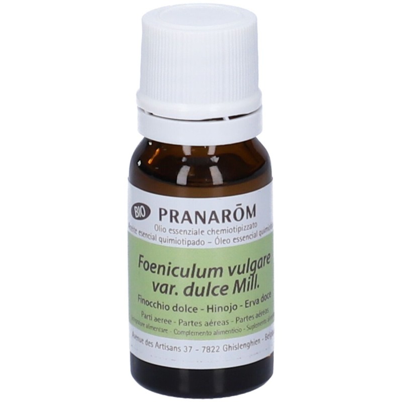 Confezione sigillata di Pranarom Finocchio Dolce Olio Essenziale Biologico 10ml Confezione sigillata di Pranarom Finocchio Dolce Olio Essenziale Biologico 10ml