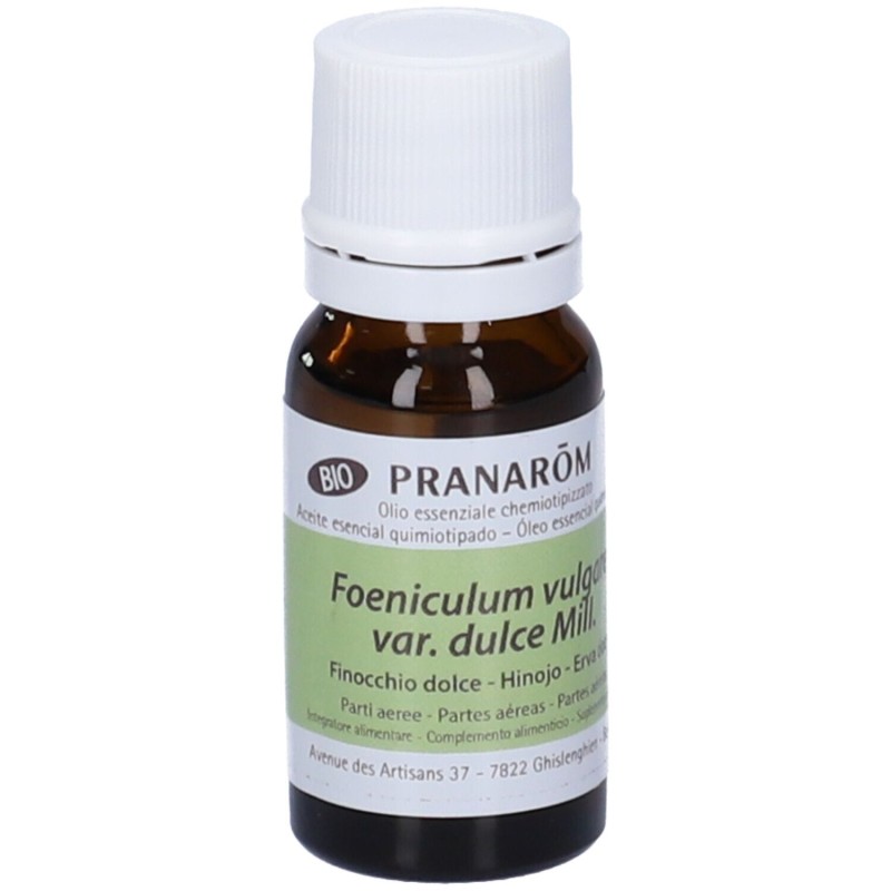 Packaging del prodotto Pranarom Finocchio Dolce Olio Essenziale Biologico 10ml Packaging del prodotto Pranarom Finocchio Dolce Olio Essenziale Biologico 10ml