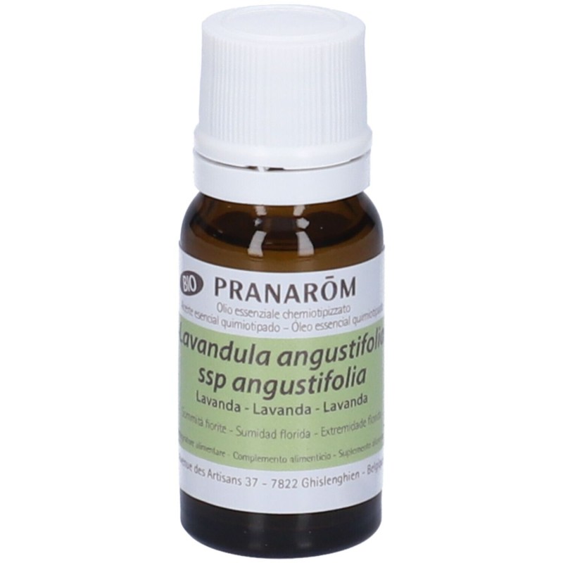 Primo piano di Pranarom Lavanda Angustifolia Olio Essenziale Biologico 10ml Primo piano di Pranarom Lavanda Angustifolia Olio Essenziale Biologico 10ml