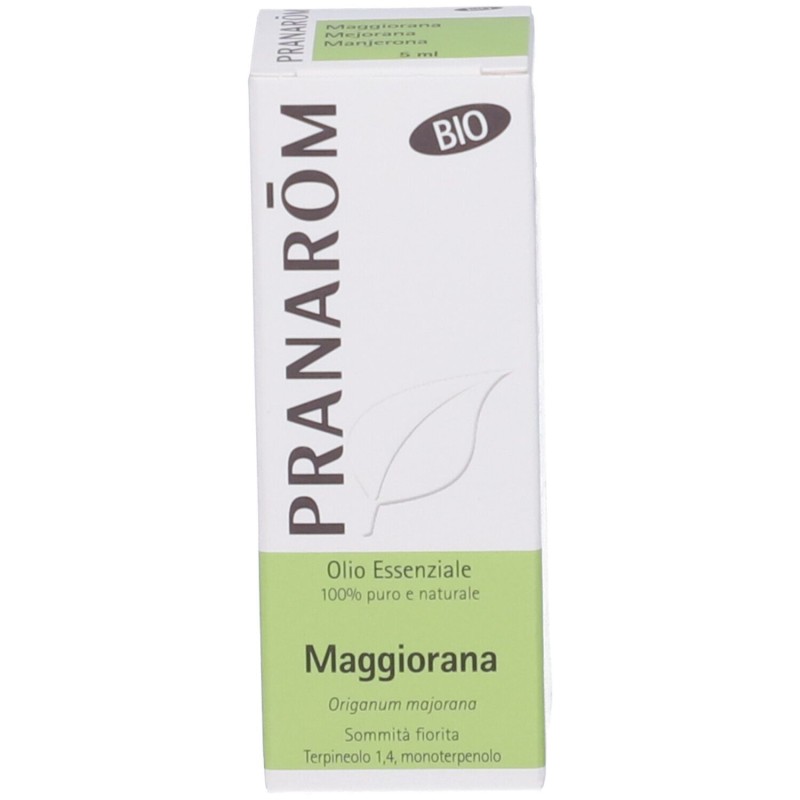 Immagine reale di Pranarom Maggiorana Olio Essenziale Biologico 5ml Immagine reale di Pranarom Maggiorana Olio Essenziale Biologico 5ml