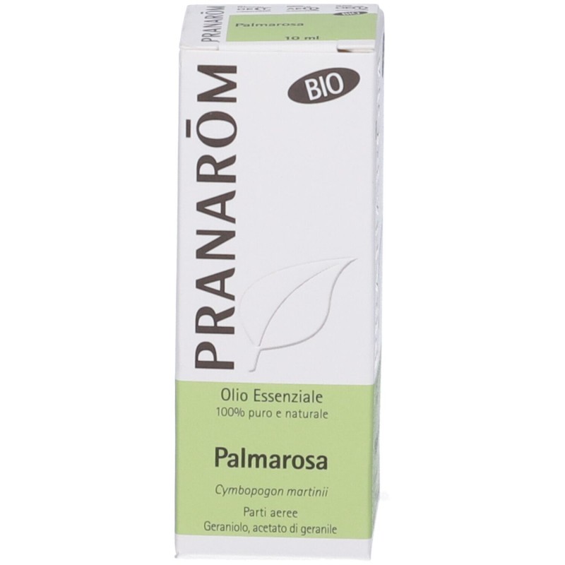 Immagine reale di Pranarom Palmarosa Olio Essenziale Biologico 10ml Immagine reale di Pranarom Palmarosa Olio Essenziale Biologico 10ml