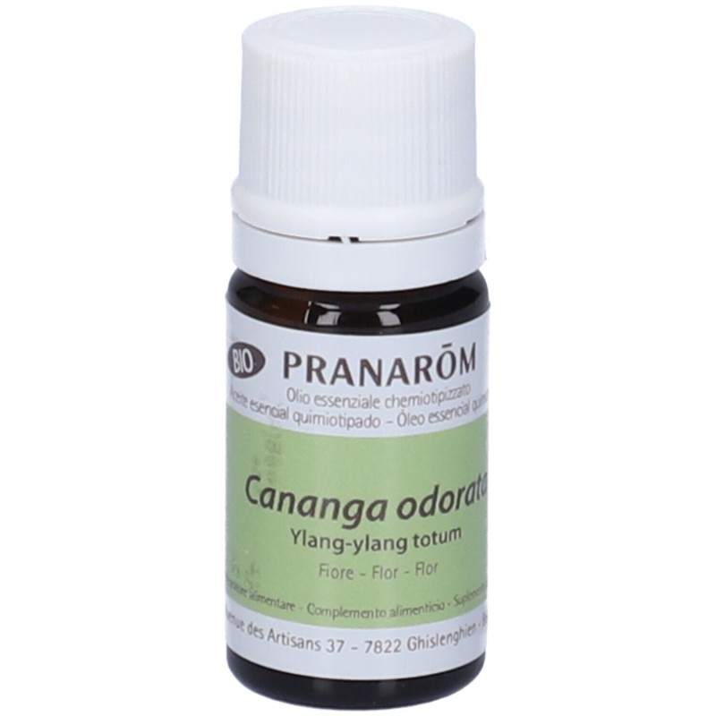Scatola integra del prodotto Pranarom Ylang-Ylang Olio Essenziale Biologico 5ml Scatola integra del prodotto Pranarom Ylang-Ylang Olio Essenziale Biologico 5ml