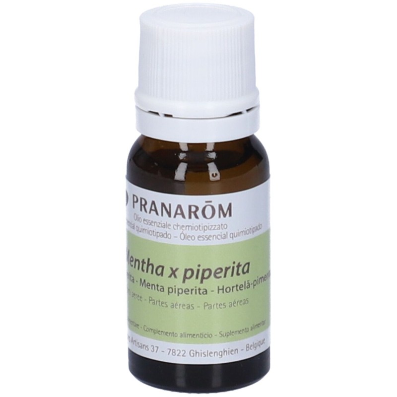 Scatola integra del prodotto Pranarom Menta Piperita Olio Essenziale Biologico 10ml Scatola integra del prodotto Pranarom Menta Piperita Olio Essenziale Biologico 10ml