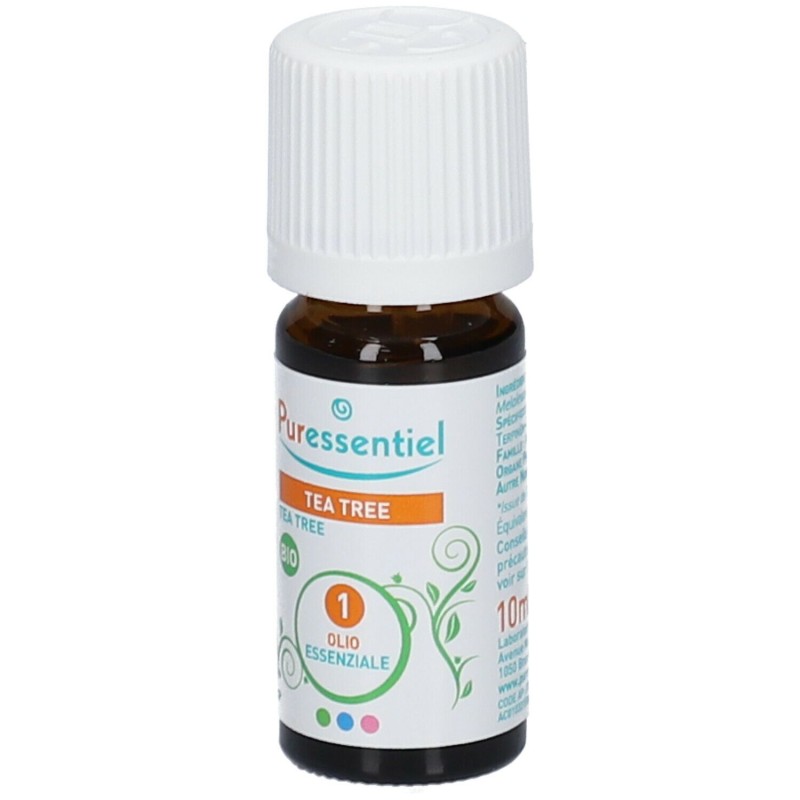 Immagine reale di Puressential Tea Tree Bio Olio Essenziale Integratore per Le Vie Respiratorie 10ml