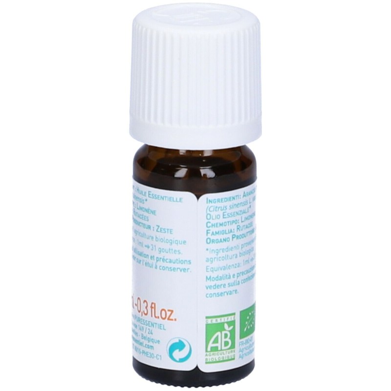 Confezione commerciale diPuressentiel Arancio Dolce Bio Olio Essenziale Integratore per Gas Intestinali 10ml Confezione commerciale diPuressentiel Arancio Dolce Bio Olio Essenziale Integratore per Gas Intestinali 10ml