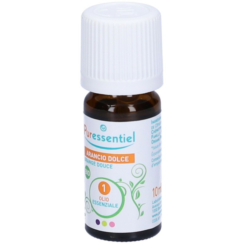 Immagine reale di Puressentiel Arancio Dolce Bio Olio Essenziale Integratore per Gas Intestinali 10ml Immagine reale di Puressentiel Arancio Dolce Bio Olio Essenziale Integratore per Gas Intestinali 10ml
