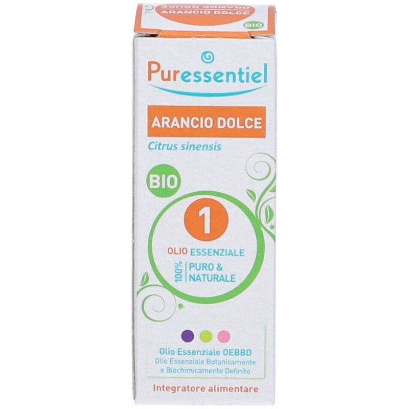 Vista del prodotto Puressentiel Arancio Dolce Bio Olio Essenziale Integratore per Gas Intestinali 10ml Vista del prodotto Puressentiel Arancio Dolce Bio Olio Essenziale Integratore per Gas Intestinali 10ml