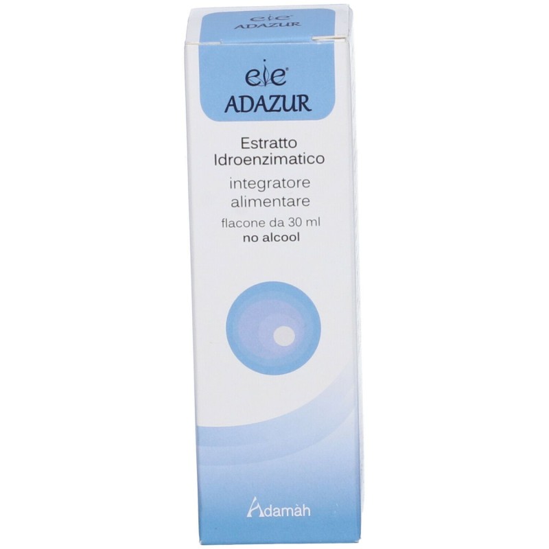 Dettaglio del packaging di EIE Adazur Gocce Naturali di Vitamina A ed E 30ml Dettaglio del packaging di EIE Adazur Gocce Naturali di Vitamina A ed E 30ml