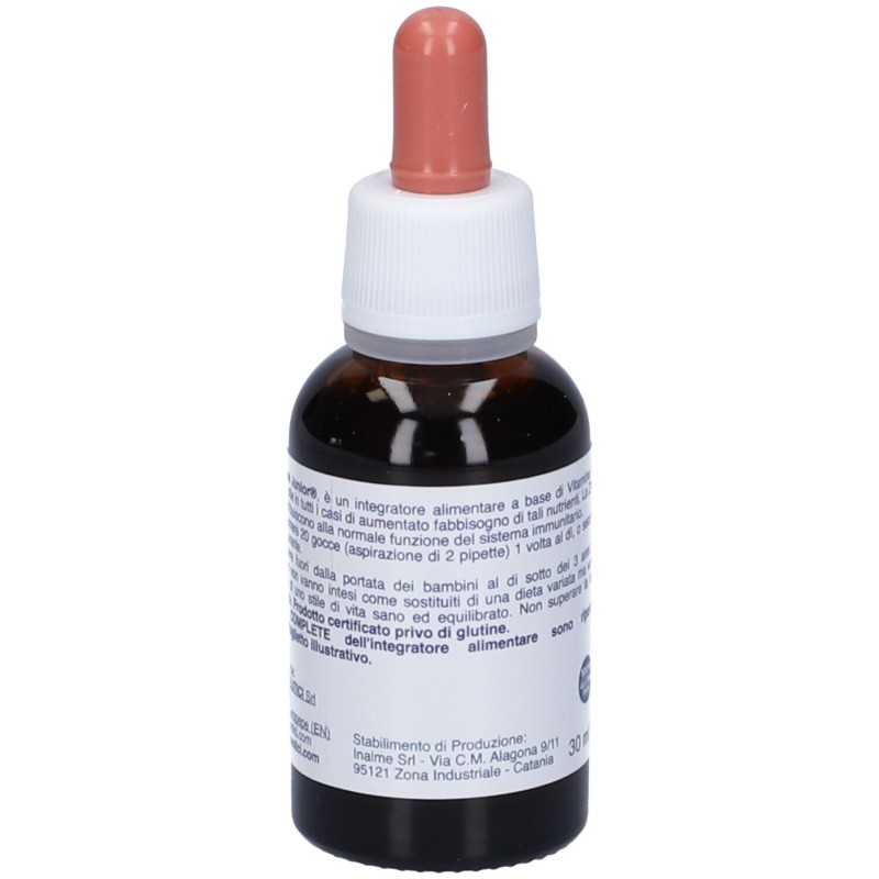 Packaging integro del prodotto Difesa Junior per Sistema Immunitario 30ml Packaging integro del prodotto Difesa Junior per Sistema Immunitario 30ml