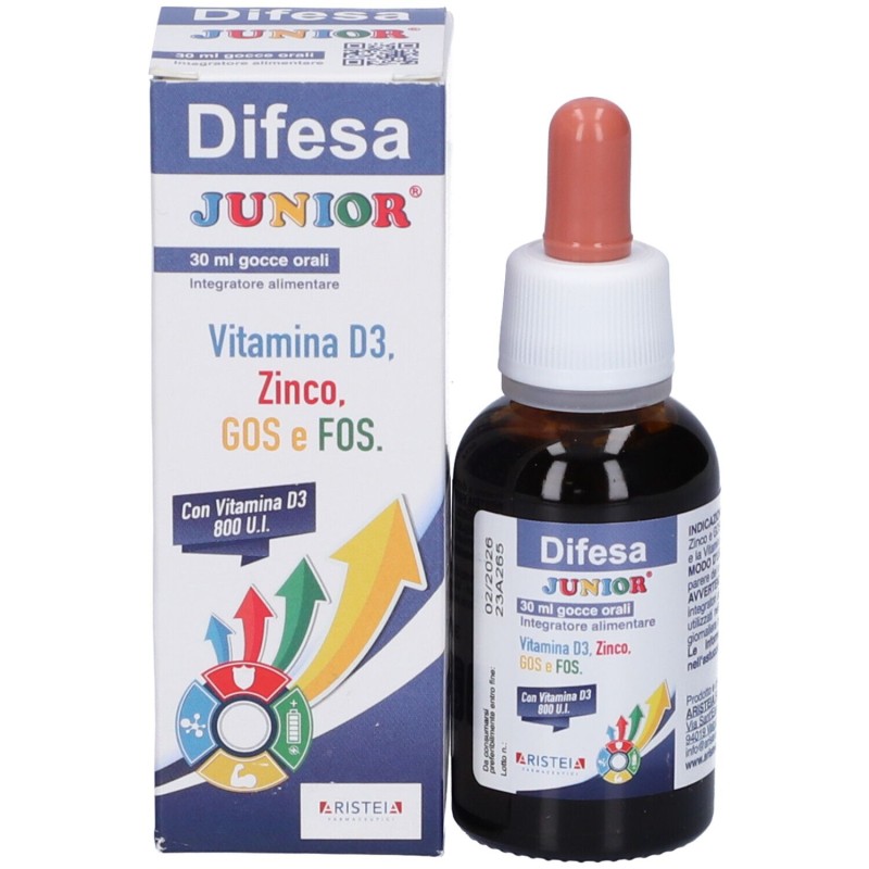 Immagine reale di Difesa Junior per Sistema Immunitario 30ml Immagine reale di Difesa Junior per Sistema Immunitario 30ml