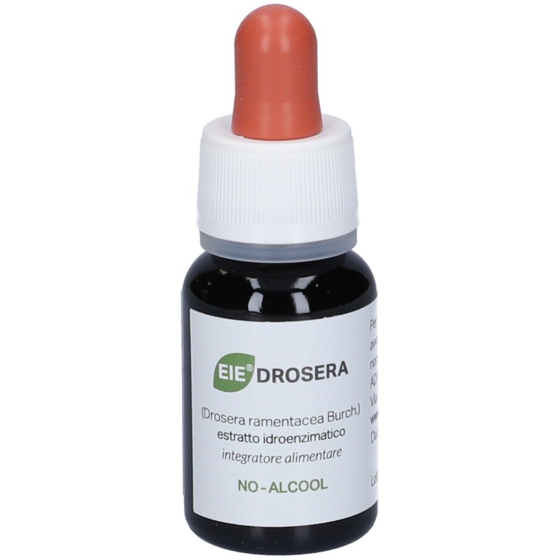 Primo piano di EIE Drosera Gocce contro la Tosse 30ml Primo piano di EIE Drosera Gocce contro la Tosse 30ml
