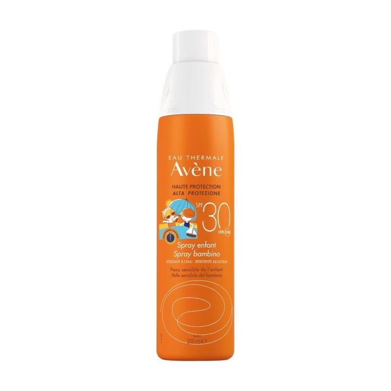 Scatola integra del prodotto Avene Solare Spray Bambino SPF30 200ml Scatola integra del prodotto Avene Solare Spray Bambino SPF30 200ml