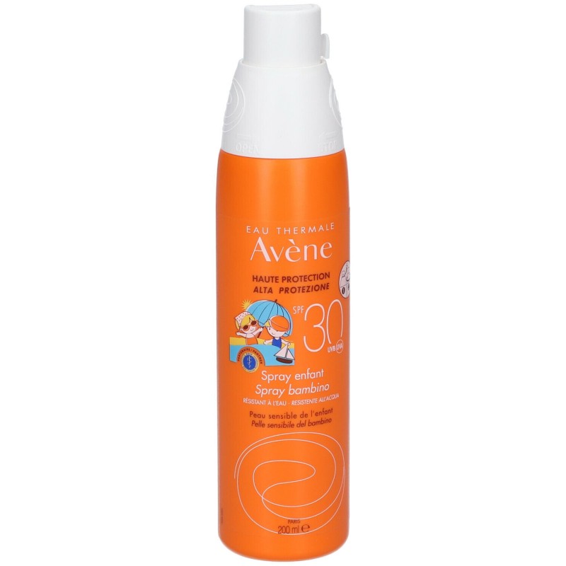 Foto ravvicinata di Avene Solare Spray Bambino SPF30 200ml Foto ravvicinata di Avene Solare Spray Bambino SPF30 200ml